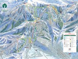 Mappa delle piste Deer Valley