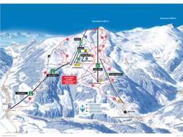 Mappa delle piste Sillian - Thurntaler (Alta Val Pusteria)