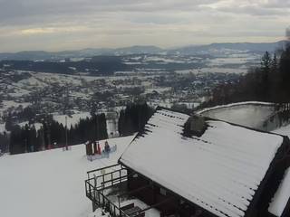 Kompleks BESKID Spytkowice - widok z górnej stacji
