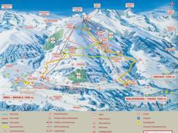 Mappa delle piste Brigels/Waltensburg/Andiast
