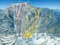 Mappa delle piste Mont-Sainte-Anne