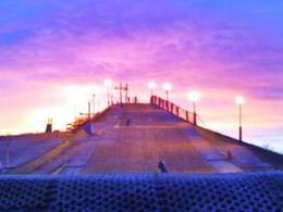 Area per dry skiing Bassingbourn Snowsports Centre