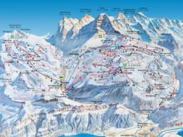 Mappa delle piste First - Grindelwald