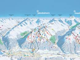 Mappa delle piste Jakobshorn (Davos Klosters)