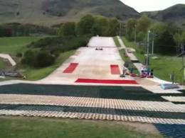 Area per dry skiing Firpark Ski Centre