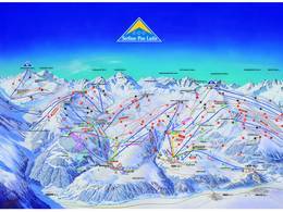 Mappa delle piste Serfaus-Fiss-Ladis