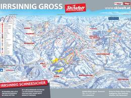 Mappa delle piste SkiWelt Wilder Kaiser-Brixental