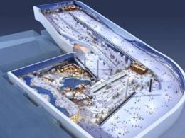 Struttura per lo sci indoor Guangzhou Sunac Snow World