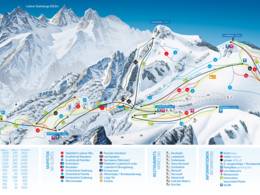 Mappa delle piste Almenwelt Lofer