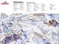 Mappa delle piste Civetta - Alleghe/Selva di Cadore/Palafavera/Zoldo