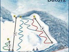 Mappa delle piste Batorz