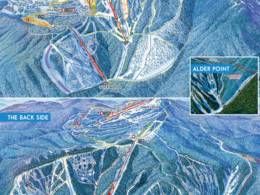 Mappa delle piste Silver Star