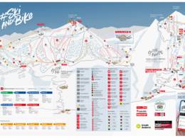 Mappa delle piste Pal/Arinsal - La Massana (Vallnord)