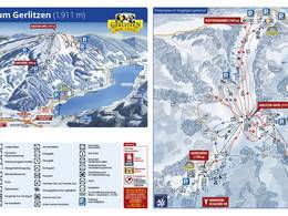 Mappa delle piste Gerlitzen