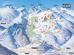 Mappa delle piste Golm