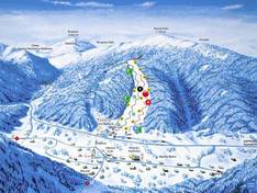 Mappa delle piste Bačova Roveň - Vyšná Boca