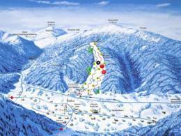 Mappa delle piste Bačova Roveň - Vyšná Boca