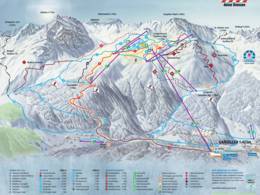 Mappa delle piste Gargellen