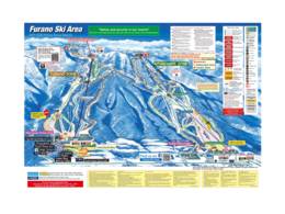 Mappa delle piste Furano
