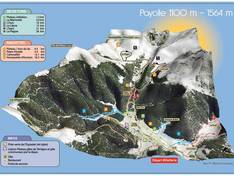 Mappa delle piste Payolle