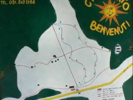 Mappa delle piste Cioss Prato - Bedretto