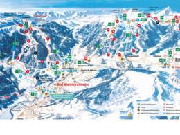 Mappa delle piste Bad Kleinkirchheim