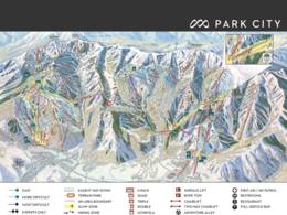 Mappa delle piste Park City