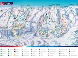 Mappa delle piste Gurgl - Obergurgl-Hochgurgl