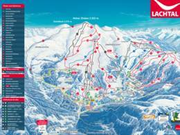 Mappa delle piste Lachtal