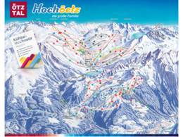 Mappa delle piste Hochoetz - Oetz