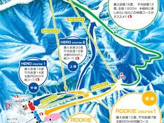 Mappa delle piste Beruku Yogo