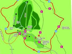 Mappa delle piste Powers Bluff