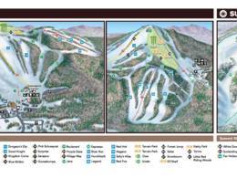 Mappa delle piste Shanty Creek Resorts - Summit Mountain