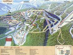 Mappa delle piste Spanish Peaks Resort