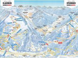 Mappa delle piste Klausberg - Cadipietra