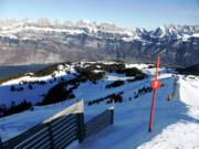 Il panorama dal Prodkamm con Walensee e impressionanti vette dei Kurfürsten