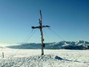Croce di vetta sulla Rosenkranzhöhe 