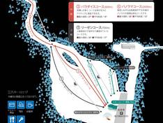 Mappa delle piste Makado Onsen
