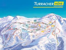 Mappa delle piste Turracher Höhe