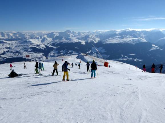 Partenza delle piste nel punto più alto