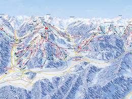 Mappa delle piste Snow Space Salzburg - Flachau/Wagrain/St. Johann-Alpendorf