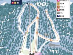 Mappa delle piste Mount Jeans Nasu