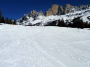 Piste larghe sotto il Catinaccio