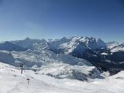 Vista in direzione Wetterhorn e Finsteraarhorn