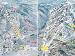Mappa delle piste Tremblant