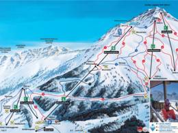 Mappa delle piste St. Jakob im Defereggental - Brunnalm