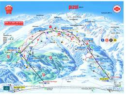 Mappa delle piste Pizol - Bad Ragaz/Wangs