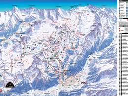 Mappa delle piste Ischgl/Samnaun - Silvretta Arena