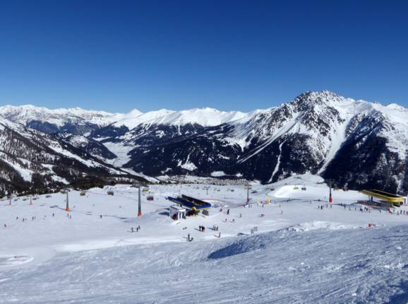 Vista da Belpiano sulla valle