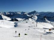 Vista dalla stazione a monte Diedamskopf